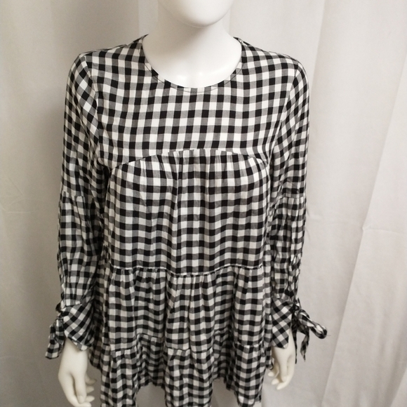Zara Gingham Dress - Picture 10 of 11